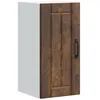 Image de vidaXL Armoire Murale de Cuisine Lucca chêne fumé Bois ingénierie, Meuble Mural de Cuisine, Armoire pour Mur de Cuisine, Armoire Murale avec Portes