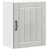 Image de vidaXL Armoire Murale de Cuisine Lucca Gris béton Bois ingénierie