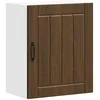 Image de vidaXL Armoire Murale de Cuisine Lucca chêne Marron Bois ingénierie