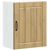 Image de vidaXL Armoire Murale de Cuisine Lucca chêne Artisanal Bois ingénierie, Meuble Mural de Cuisine, Armoire pour Mur de Cuisine, Armoire Murale avec Portes