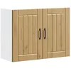 Image de vidaXL Armoire Murale de Cuisine Lucca chêne Artisanal Bois ingénierie