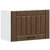 Image de vidaXL Armoire Murale de Cuisine Lucca chêne Marron Bois ingénierie, Meuble Mural de Cuisine, Armoire pour Mur de Cuisine, Armoire Murale avec Portes