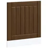 Image de vidaXL Panneau de Lave-Vaisselle Lucca chêne Marron Bois d'ingénierie
