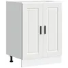 Image de vidaXL Armoire de Cuisine Porto Blanc Bois d'ingénierie