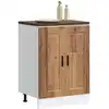 Image de vidaXL Armoire de cuisine Porto vieux bois bois d'ingénierie