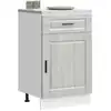 Image de vidaXL Armoire de cuisine Porto sonoma gris bois d'ingénierie