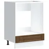 Image de vidaXL Armoire à Four Porto chêne Marron Bois d'ingénierie, unité de Four, Armoire de Four de Cuisine, unité de Base de Four, unité de Four de Cuisine