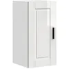 Image de vidaXL Armoire Murale de Cuisine Porto Blanc Brillant Bois ingénierie, Meuble Mural de Cuisine, Armoire pour Mur de Cuisine, Armoire Murale avec Porte