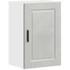 Image de vidaXL Armoire Murale de Cuisine Porto Gris béton Bois d'ingénierie