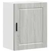 Image de vidaXL Armoire Murale de Cuisine Porto Sonoma Gris Bois d'ingénierie