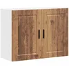 Image de vidaXL Armoire Murale de Cuisine Porto Vieux Bois Bois d'ingénierie, Meuble Mural de Cuisine, Armoire pour Mur de Cuisine, Armoire Murale avec Portes