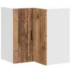 Image de vidaXL Armoire d'angle Murale de Cuisine Porto Vieux Bois, Armoire Murale de Cuisine, Armoire Murale d'angle pour Cuisine, Armoire d'angle supérieure