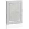 Image de vidaXL Panneau de Lave-Vaisselle Porto Gris béton 45x1,5x67 cm, Panneau Avant de Lave-Vaisselle, Panneau, Panneau de Porte Avant de Lave-Vaisselle
