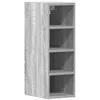 Image de vidaXL Armoire Suspendue Riga Gris Sonoma 20 x 29,5 x 60 cm Bois d'ingénierie