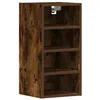 Image de vidaXL Armoire Suspendue Riga Chêne fumé 30 x 29,5 x 60 cm Bois d'ingénierie