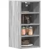 Image de vidaXL Armoire suspendue "Riga" Gris Sonoma 30 x 29,5 x 60 cm Bois d'ingénierie