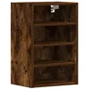 Image de vidaXL Armoire Suspendue Riga Chêne fumé 40 x 29,5 x 60 cm Bois d'ingénierie