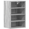 Image de vidaXL Armoire Suspendue Riga Gris Sonoma 40 x 29,5 x 60 cm Bois d'ingénierie