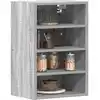 Image de vidaXL Armoire suspendue "Riga" Gris Sonoma 40 x 29,5 x 60 cm Bois d'ingénierie