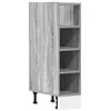 Image de vidaXL Meuble Bas Riga Gris Sonoma 20 x 44,5 x 81,5 cm Bois d'ingénierie
