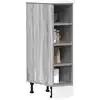 Image de vidaXL Meuble bas "Riga" Gris Sonoma 20 x 44,5 x 81,5 cm Bois d'ingénierie