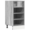 Image de vidaXL Meuble Bas Riga Gris Sonoma 40 x 44,5 x 81,5 cm Bois d'ingénierie