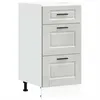 Image de vidaXL Armoire de Cuisine Porto Gris béton Bois d ingénierie