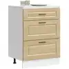 Image de vidaXL Armoire de cuisine Porto chêne sonoma bois d'ingénierie