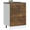 Image de vidaXL Armoire de cuisine Lucca chêne fumé bois ingénierie