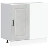 Image de vidaXL Armoire de Cuisine Kalmar Gris béton Bois d'ingénierie, Meuble d'évier, Meuble de Cuisine avec tiroir, Meuble de Cuisine à tiroir