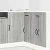 Image de vidaXL Armoire de cuisine Kalmar sonoma gris bois d'ingénierie