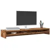 Image de vidaXL Support de moniteur vieux bois 100x24x13 cm bois d'ingénierie