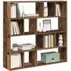 Image de vidaXL Bibliothèque/Séparateur de pièce vieux bois 105x24x102 cm