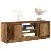 Image de vidaXL Meuble TV vieux bois 102x30x36 cm bois d'ingénierie