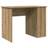 Image de vidaXL Bureau chêne Artisanal 100x55x75 cm Bois d'ingénierie, Bureau d'ordinateur, Bureau Debout, Table d'écriture, Bureau d'étude