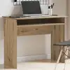 Image de vidaXL Bureau chêne artisanal 90x50x74 cm bois d'ingénierie