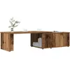 Image de vidaXL Table basse vieux bois 150x50x35 cm bois d'ingénierie