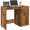 Image de vidaXL Bureau vieux bois 100x50x76 cm bois d'ingénierie