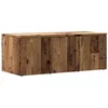 Image de vidaXL Meuble TV Vieux Bois 80x34x30 cm Bois d'ingénierie, Banc TV, Meuble télé, Meuble multimédia, Buffet TV, Meuble HiFi, Centre de Divertissement