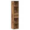 Image de vidaXL Bibliothèque Vieux Bois 36x30x171 cm Bois d'ingénierie, Armoire à Livres, Armoire de Rangement, Armoire de Bureau, armoires à Livres