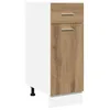 Image de vidaXL Armoire à tiroirs Lyon Chêne Artisanal 30 x 46 x 81,5 cm Bois d'ingénierie