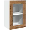 Image de vidaXL Vitrine Suspendue Lyon Bois Ancien 40 x 31 x 60 cm Bois d'ingénierie