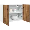 Image de vidaXL Armoire suspendue "Lyon" Bois ancien 80 x 31 x 60 cm Bois d'ingénierie