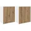 Image de vidaXL Armoires suspendues 2 pièces Lyon Chêne Artisanal 50 x 31 x 60 cm Bois d'ingénierie