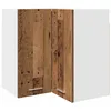 Image de vidaXL Armoire d'angle Suspendue Lyon Bois Ancien 57 x 57 x 60 cm Bois d'ingénierie