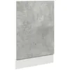 Image de vidaXL Panneau de Lave-Vaisselle Lyon Gris béton 45 x 3 x 67 cm