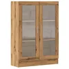 Image de vidaXL Bibliothèque chêne Artisanal 82,5x30,5x115 cm Bois d'ingénierie, bibliothèque, Armoire de Rangement, Support de Rangement, étagère