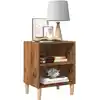 Image de vidaXL Tables de chevet 2 pcs vieux bois 40x30x50 cm bois d’ingénierie