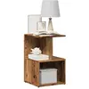 Image de vidaXL Tables de chevet 2 pcs vieux bois 35x35x55 cm bois d'ingénierie