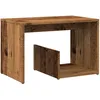 Image de vidaXL Table d'appoint Vieux Bois 59x36x38 cm Bois d'ingénierie, Table d'extrémité, Table d'appoint de canapé, Table de Lampe, Table d'accent